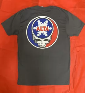 Grateful Dead Steal Your Face ALTA T-Shirt S-XXL SkiResort Souvenir Ski Utah - Picture 1 of 2