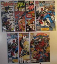 New Warriors Lot of 7 #4,9,16,18 x2,50,51 Marvel (1990) 1st Series Comics