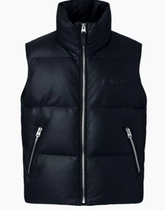 [44] Mackage leather Down VEST (KANE-DL) - Picture 1 of 9