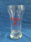 Vintage COORS Draft Beer Glass Barware Golden Colorado Pilsner Red Lion Logo 