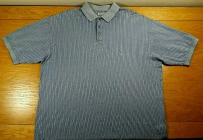 LONE CYPRESS PEBBLE BEACH 100% Cotton Business Casual Golf Polo Shirt Men's XL - Image 1 of 2