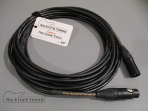 Canare L-4E6S Star Quad | 25 FT | Gold Male XLR to Female XLR Mic Cable - Picture 1 of 1