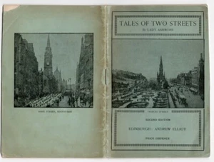 TALES OF TWO STREETS by Lady Ashmore Edinburgh verse c 1922 uncommon - Picture 1 of 3
