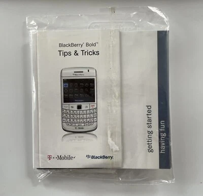 Blackberry Herramientas de Usuario Disco y Blackberry Bold 9700 Smartphone Manual Foto 1 de 4