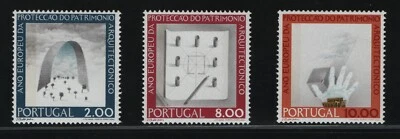 Portugal - 1975 European Architectural Heritage Year - Complete Set - MNH - Image 1 of 2