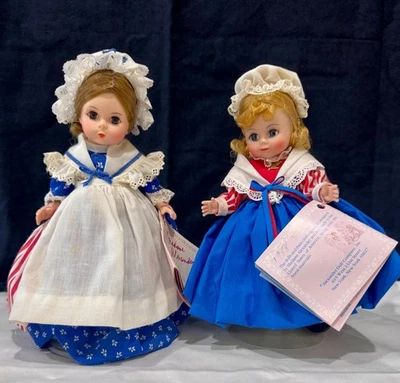 Muñeca Internacional Two Madame Alexander 8" Estados Unidos 559 Caja Original Años 80 Foto 1 de 4