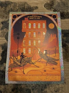 My Morning Jacket Red Rocks 2025 Foil Poster Z Album - Picture 1 of 6