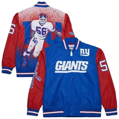 Lawrence Taylor NY Giants Mitchell & Ness Retired Player Graphic Full-Zip -Sz XL - Image 1 of 4