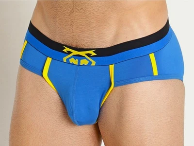 Nasty Pig  Rise U-Front Brief-Blue - Style 5722: Medium, Large & X-Large - Image 1 of 4