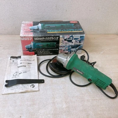 Power Ok Makita 100 mm Scheibenschleifer Werkzeug zum Selbermachen M957 gebraucht Japan - Bild 1 von 4