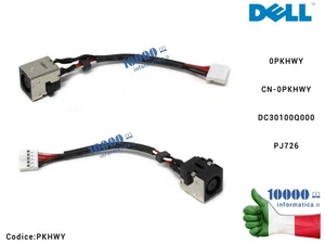 DC Power Jack Stecker PJ726 DELL Latitude E6230 E5550 E7440 E7450 PKHWY CN-0P - Bild 1 von 1