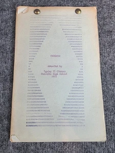 Cookbook compiled by Typing II Classes Orrville High School 1975 - Picture 1 of 6