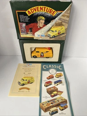 Corgi Comic Classics 98754 Adventure Bedford C A Van Limited Edition Boxed - Image 1 of 4