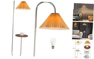 Modern Elegant with Tray Floor Lamp for Office Cafe Den Living Room Bedroom, - Picture 1 of 7