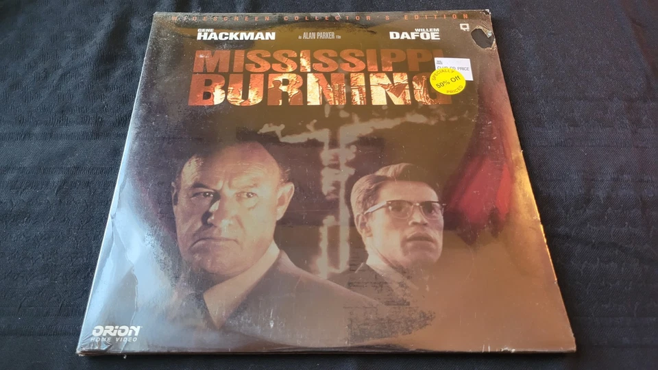 Mississippi Burning Widescreen Collector's Edition Laserdisc New (Sealed) - Image 1 of 2