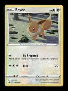 Pokemon SWSH: Sword & Shield Promo Cards #SWSH190 Eevee Promo - Picture 1 of 2