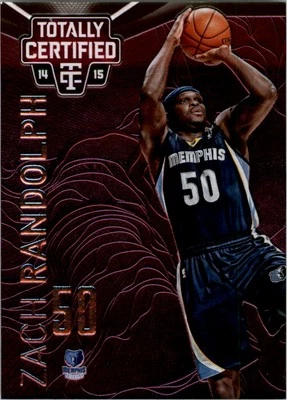 2014-15 Totally Certified Platinum Purple #5 Zach Randolph /49 BSK - Image 1 of 2