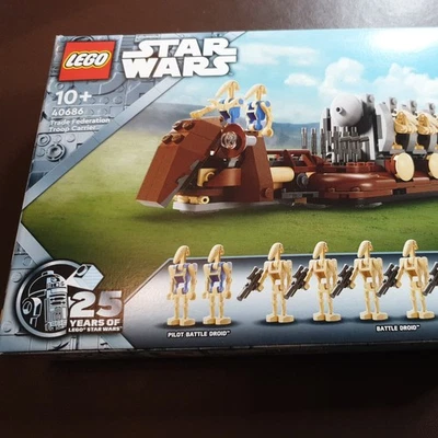 LEGO 40686 Trade Federation Troop Carrier Building Kit Sealed Brand New - Image 1 of 4
