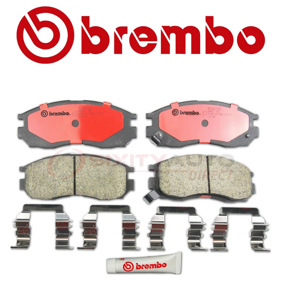 Brembo Front Disc Brake Pad Set for 1992-1994 Plymouth Colt 2.4L L4  - du - Imagem 1 de 4
