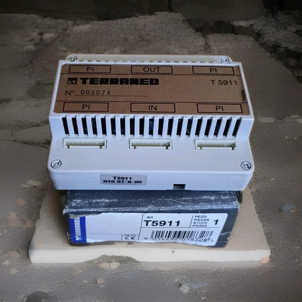 BTICINO TERRANEO T5911 ALIMENTATORE CITOFONO DEVIATORE PIANO RICAMBIO ORIGINALE - Immagine 1 di 1
