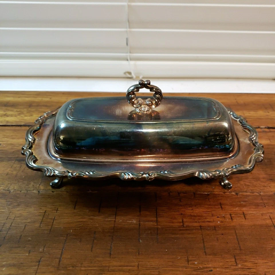 Wm. A Rogers Antique US Silver-Plated Butter Dishes for sale | eBay
