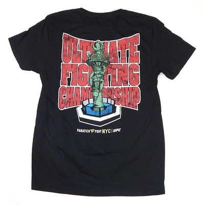 Camiseta UFC Fanatics Fest 2025 FFNYC Champ Exclusiva Nueva York Camiseta Negra Adulto XL Foto 1 de 4