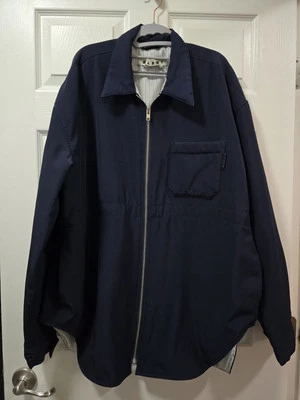 Chaqueta Bomber Marni Jerry Lorenzo De Gran Tamaño Azul-Negro Talla 50 Usada en Excelente Condición Foto 1 de 4