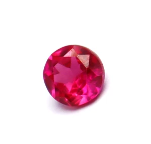 Espinela rosa natural 0,60 quilates AAA+ piedra preciosa suelta certificada calidad corte redondo - Imagen 1 de 7