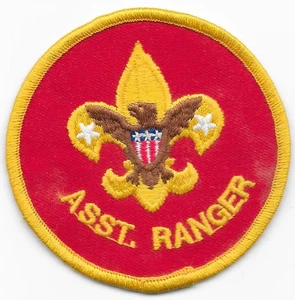 Assistant Ranger 1973-Current Molded PB Position Patch Boy Scouts BSA CG - Picture 1 of 2