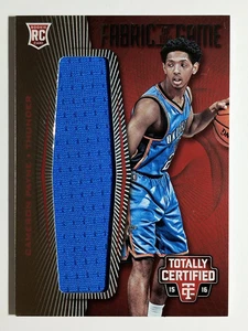 Camisetas rojas Cameron Payne 2015-16 totalmente certificadas de tela del juego de novato - Imagen 1 de 2