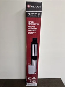 Red Lion 12 GPM 3/4 HP Deep Well Submersible Pump (3-Wire 230V) w/ Control Box - Picture 1 of 1