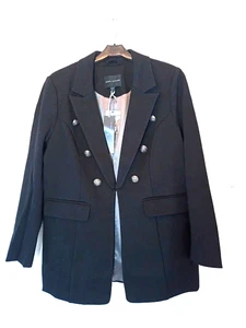 Mujer Brenda Edwards Chaqueta Negra Nueva Con Etiquetas Talla UK 12 Precio Baja Oferta - Imagen 1 de 9