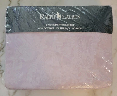 Nuevo de Lote Antiguo - Sábana Ajustable Polo Ralph Lauren Violeta "Muy" - Talla Doble [1300] Foto 1 de 3