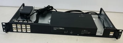 Dispositivo de seguridad de red SonicWall TZ350 con adaptador de corriente Foto 1 de 4