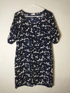 Vestido para mujer New York& Company manga corta estampado floral talla pequeña - Imagen 1 de 8