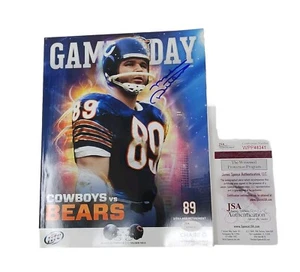Mike Ditka Chicago Bears #89 SIGNED AUTOGRAPHED Jersey Retirement Game Program - Picture 1 of 2