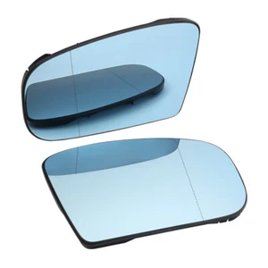 LH+RH Side For 2003-2006 Mercedes E/C-class W211 W203 Heated Mirror Glass Lenses - Picture 1 of 9