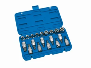CASSETTA BUSSOLE TORX 19 PZ ASSORTITI carrozzeria riparazione FERMEC 54019 - Picture 1 of 1