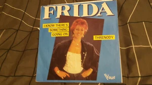 Frida, 7" vinyl, I know there's something going on, France, 1982, abba - Picture 1 of 4