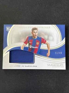 Fermin Lopez 2023-24 Panini Immacolata Collezione Materiali Annunciati 23/49 RC - Foto 1 di 2