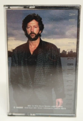 Eric Clapton August Cassette Tape Promo Phil Collins Production 1986 Warner Bros - Image 1 of 3