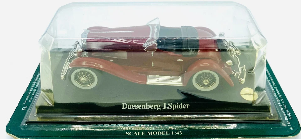 EBOND Modellino Duesenberg J.Spider - Die cast - 1:43  - 0189 - Immagine 1 di 1