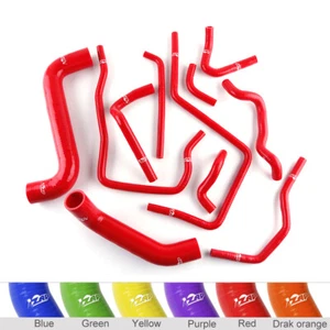 For SUBARU IMPREZA GDB GDA GB GG 2.0 WRX STI 00-09 Radiator Silicone Hose Tubes - Imagen 1 de 9