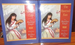 The Painted Fan ~ Marilyn Singer Illustrated Wenhai Ma.1st HbDj 1994 NEW in MELB - Imagen 1 de 12