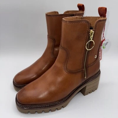 PIKOLINOS Valladolid Boots Women’s Size 6 EU 36 Brandy Brown Leather - Image 1 of 4