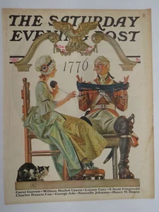 THE SATURDAY EVENING POST COVER, JULY 4, 1931, J. C. LEYENDECKER 1931 - Imagen 1 de 1