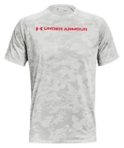 Under Armour Men's ABC Camo T-Shirt White Grey - Picture 1 of 1