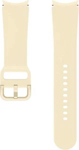 Samsung Galaxy Watch 4/5/5 Pro Sport Band 20mm S/M Beige - ET-SFR87LUEGEU - Picture 1 of 3
