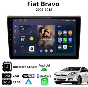 Autoradio stereo Android 9 Pollici per Fiat Bravo 198 Dal 2007Al 2012 - Foto 1 di 8