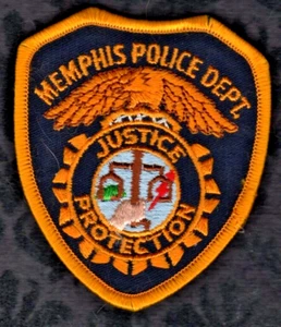 Memphis Tennessee Police Patch VAR. #4 - Bild 1 von 2